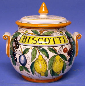 Selected Biscotti Jars